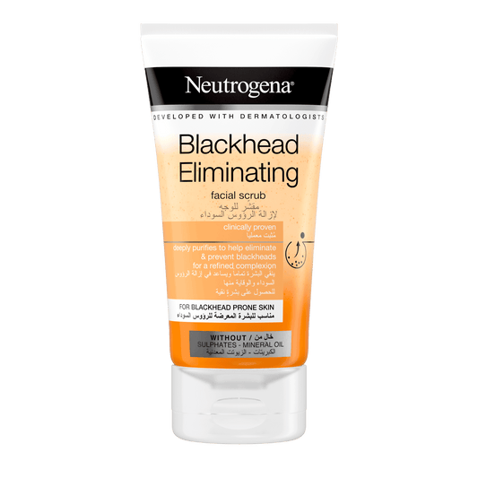 Neutrogena Visibly Clear - Blackhead Eliminating Daily Scrub - 150ml - Beauty Bounty