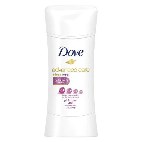 Dove Advanced Care Clear Tone Pink Rosa Anti Perspirant Deodorant