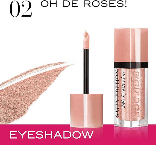 Bourjois Satin Edition 24H Eyeshadow 02 Oh de roses!