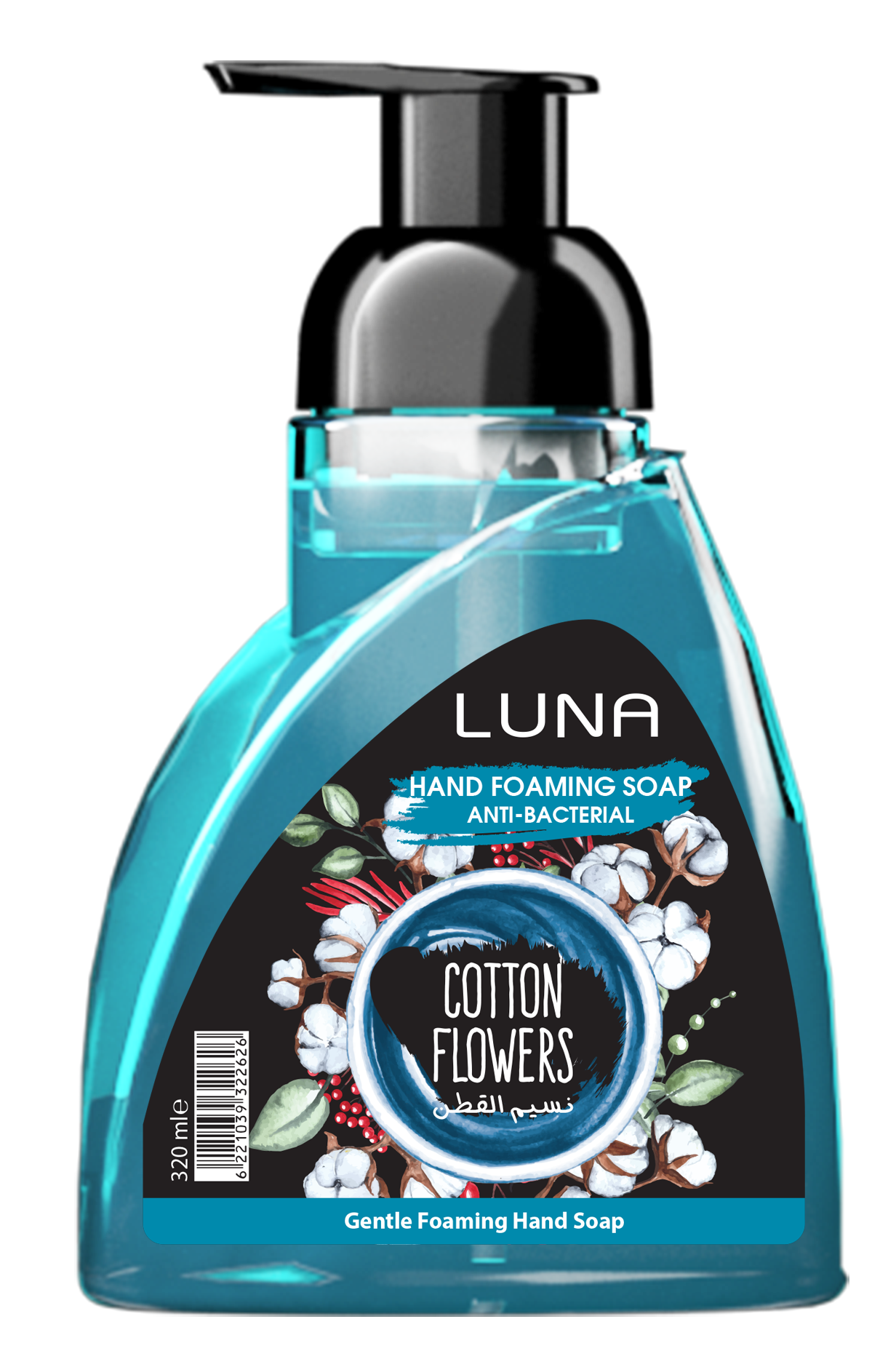 Hand Foaming Anti-Bacterial Cotton Flowers 320 ml