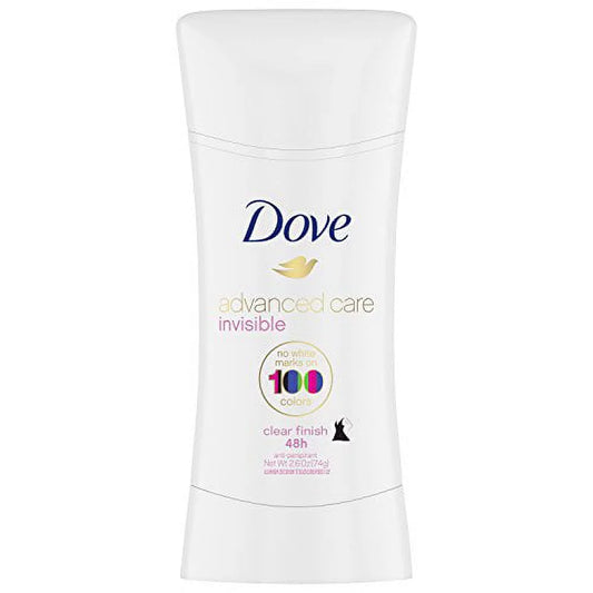 Dove Invisible Advanced Care Antiperspirant Deodorant, Clear Finish
