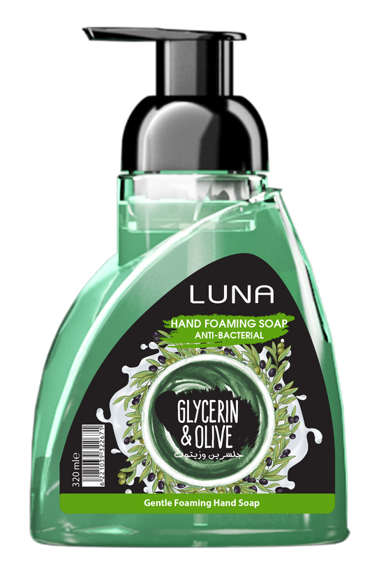 Hand Foaming Anti-Bacterial Glycerin & Olive 320 ml