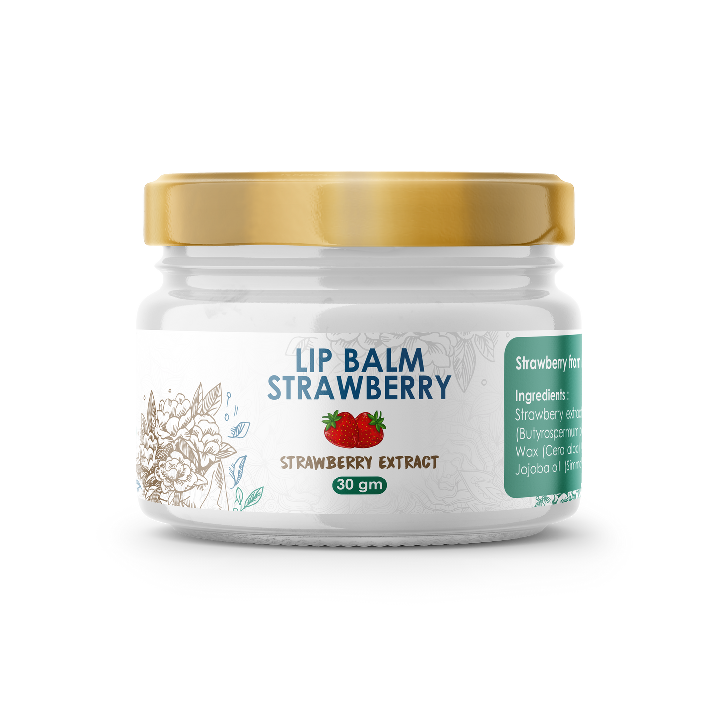 Infinity Naturals Lip Balm Strawberry Extract