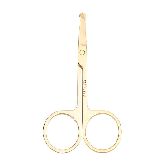 Hermania Nose Hair Trimming Scissors - Gold