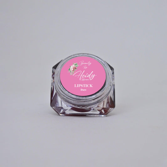 Beauty By Heidy Karam Lipstick jar with brush ( Dare ) - Beauty Bounty