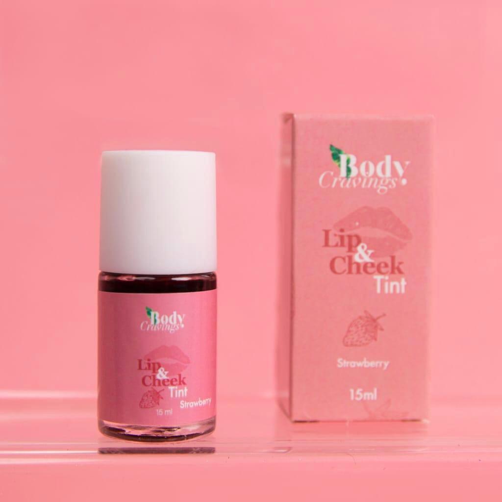 Body Cravings Starwberry Lip & Cheeks Tint Brush - Beauty Bounty