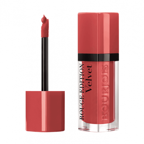 Bourjois Rouge Edition Velvet Liquid lipstick Matte 04 Peach Club - Beauty Bounty