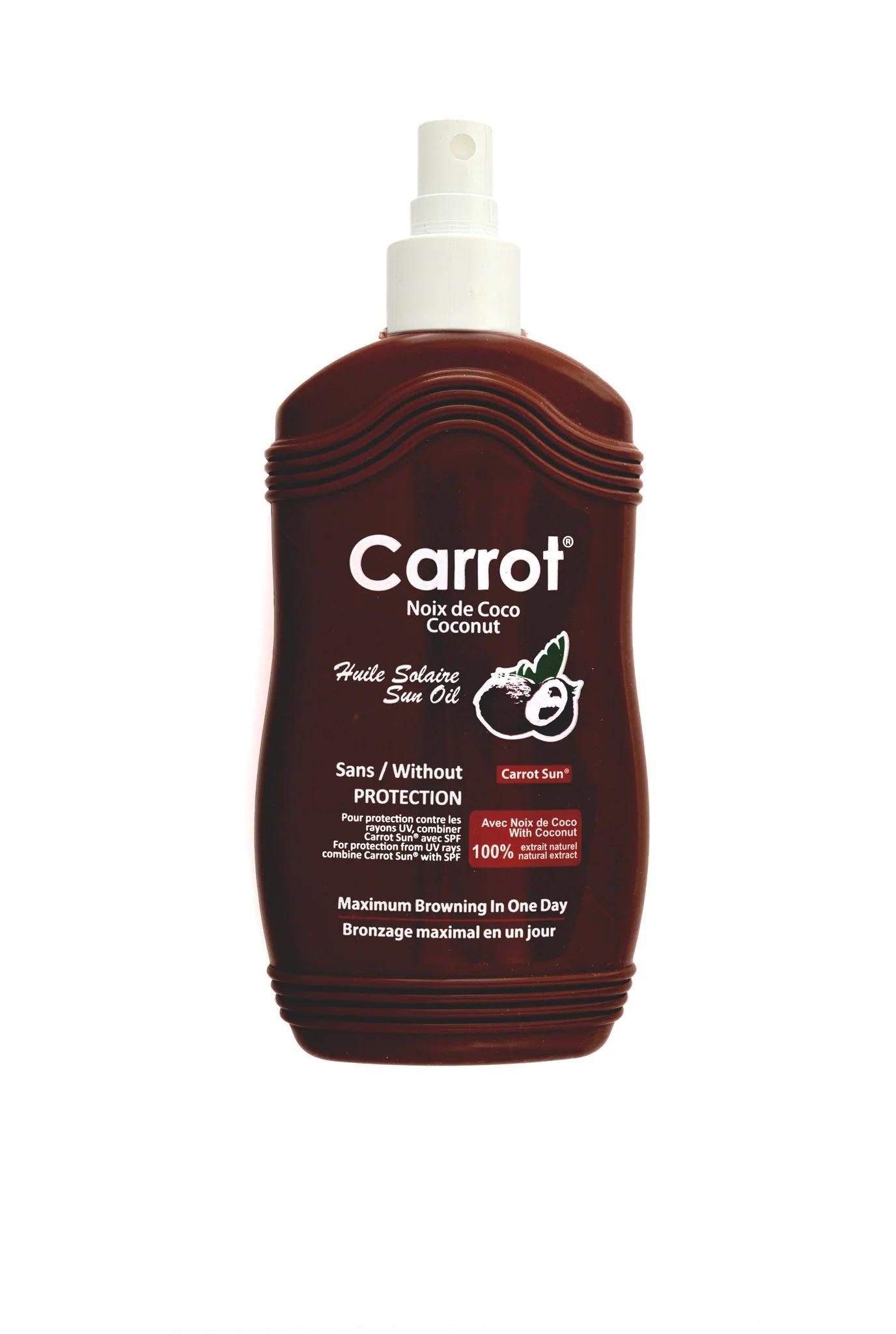 Carrot Coconut Spray Oil 200m - Beauty Bounty