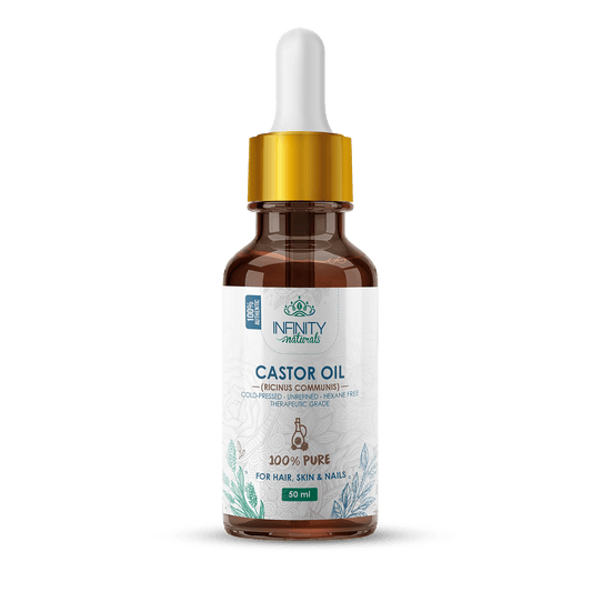 Infinity Naturals 100 % Pure Castor Oil ( Hair , Skin & Nails ) - Beauty Bounty