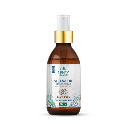 Infinity Naturals 100% Pure Sesame Oil ( Hair , Skin & Nails ) - Beauty Bounty