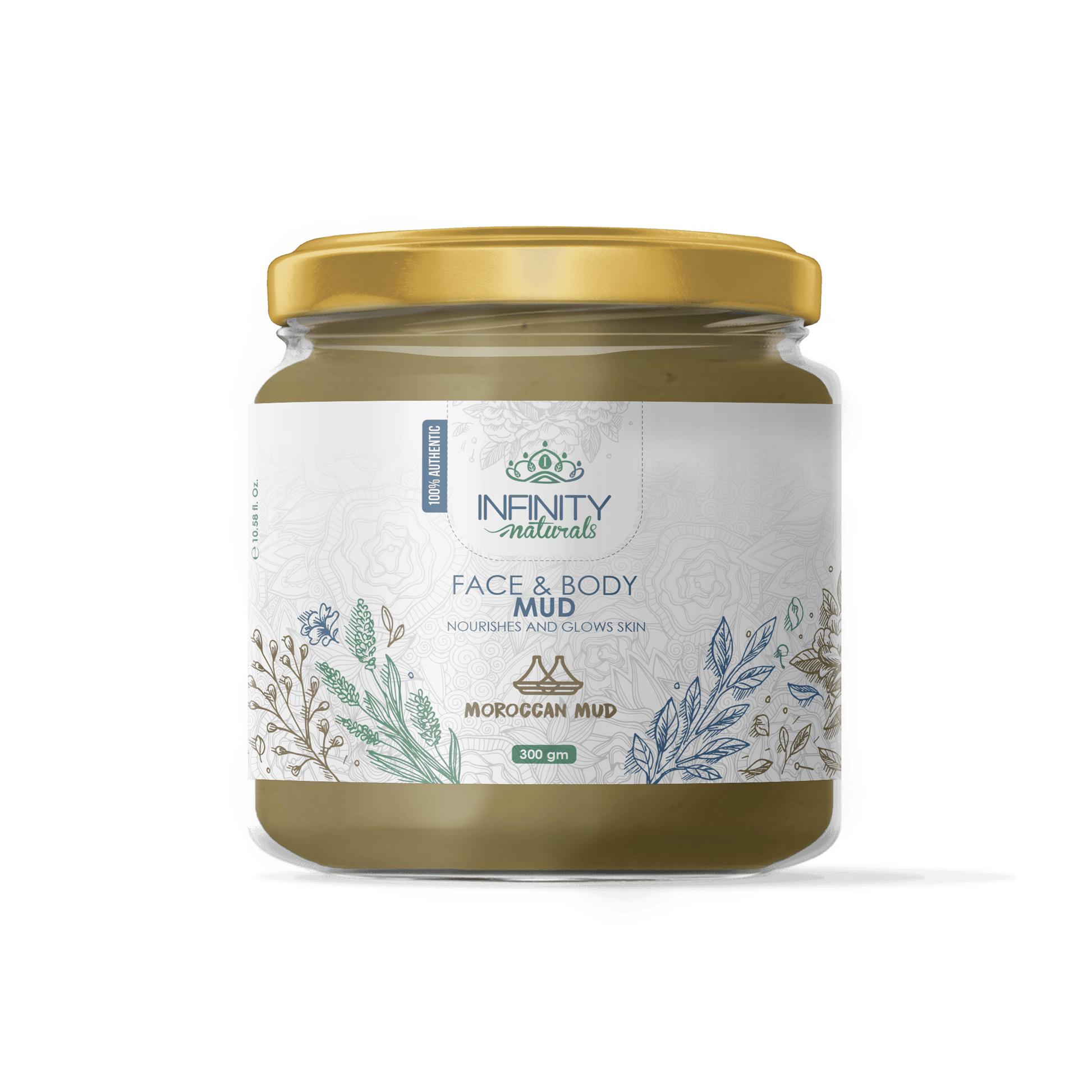 Infinity Naturals Moroccan Mud Face & Body - Beauty Bounty