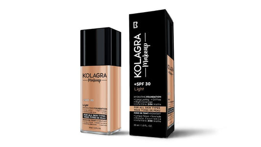 kolagra makeup Foundation SPF30+ Light - Beauty Bounty