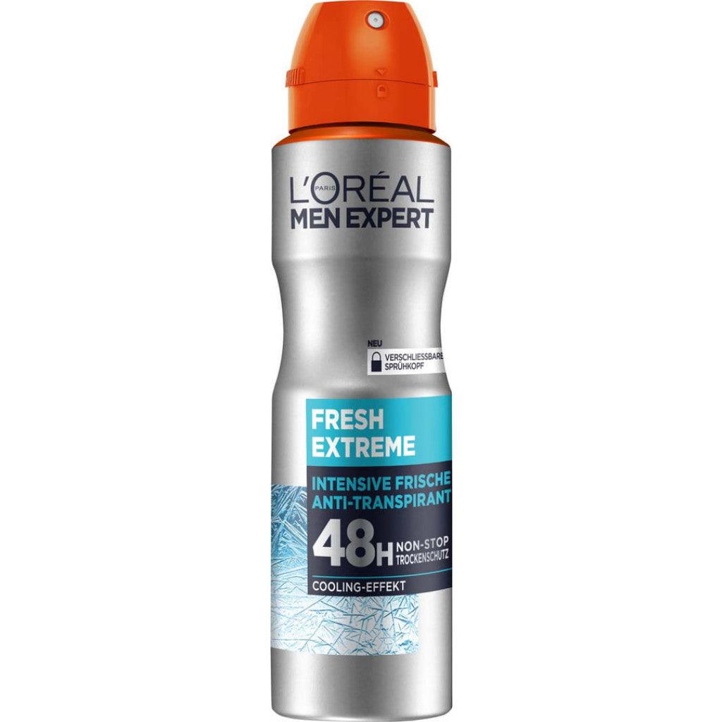MEN EXPERT Fresh Extreme Anti-Perspirant Spray Deodorant 250ml - Beauty Bounty
