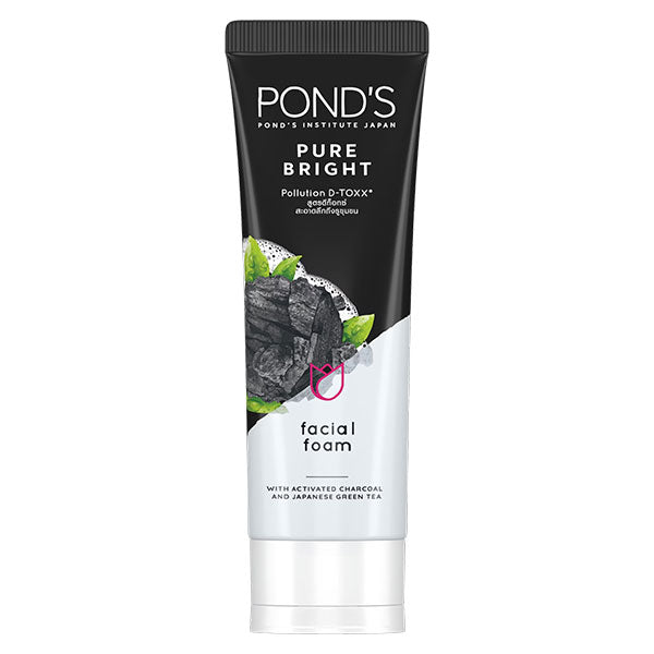 Pond's Pure White Pollution Out Purity Facial Foam 100g.