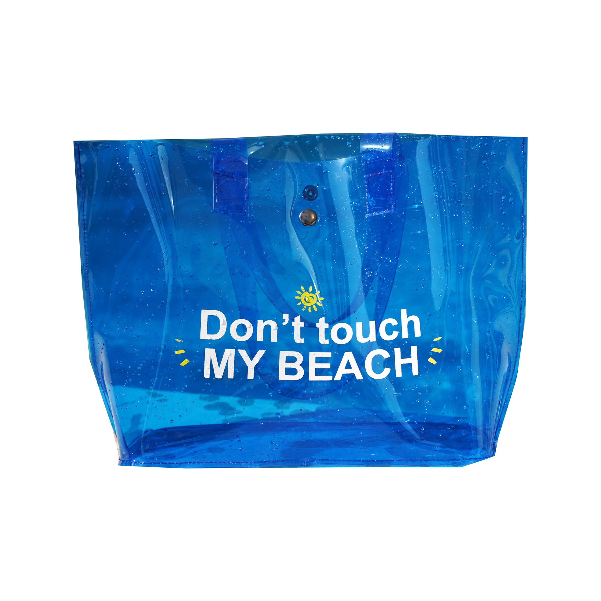 Summer Tote Bag Transparent Blue 23 - Beauty Bounty
