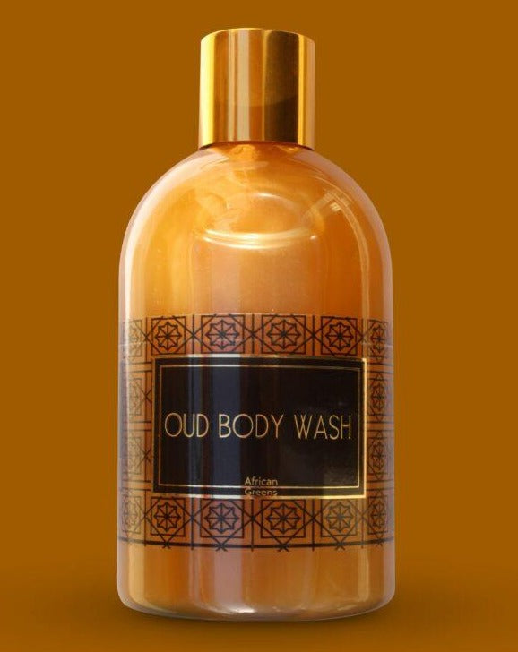 African Greens oud body wash - Beauty Bounty