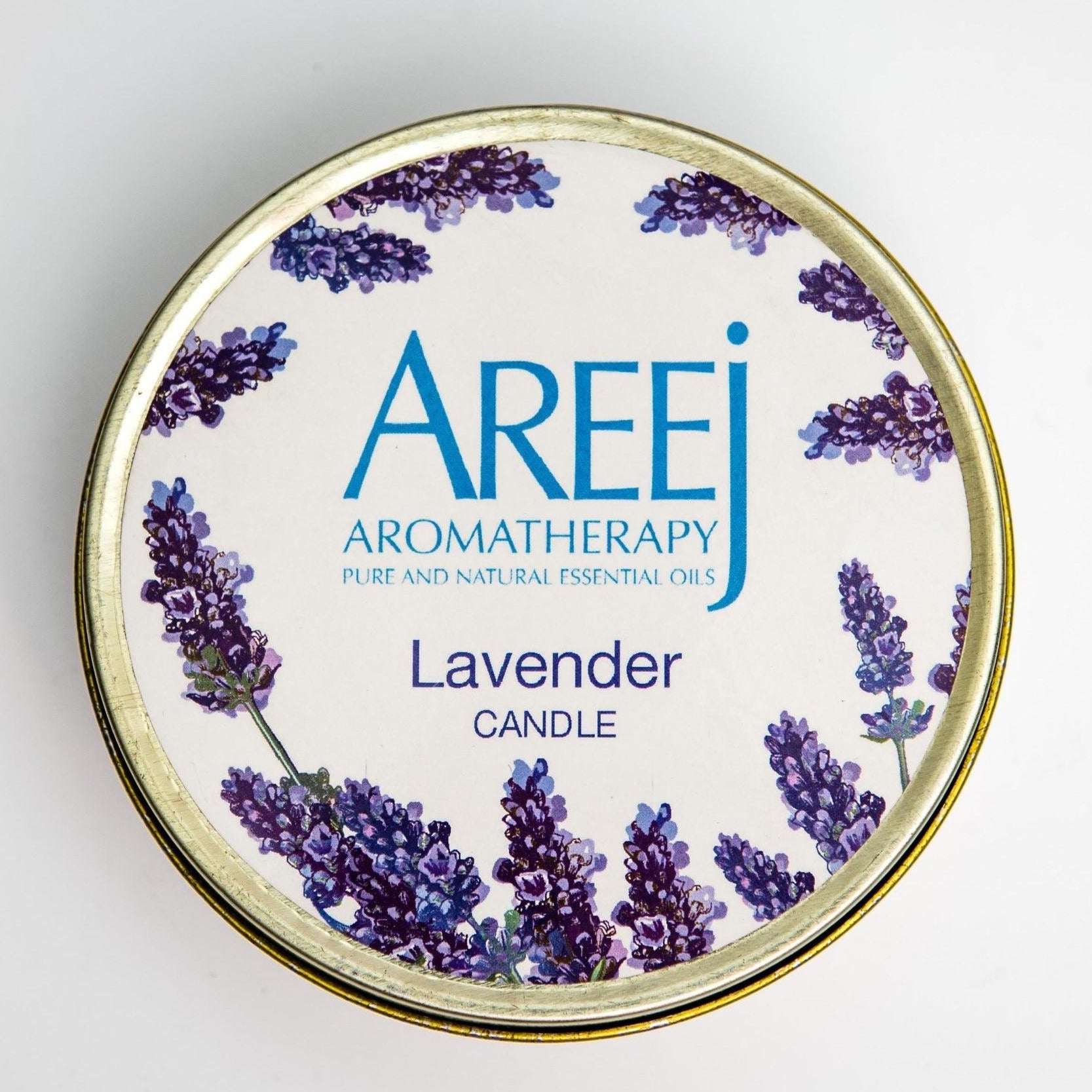 Areej Lavender Candle - Beauty Bounty