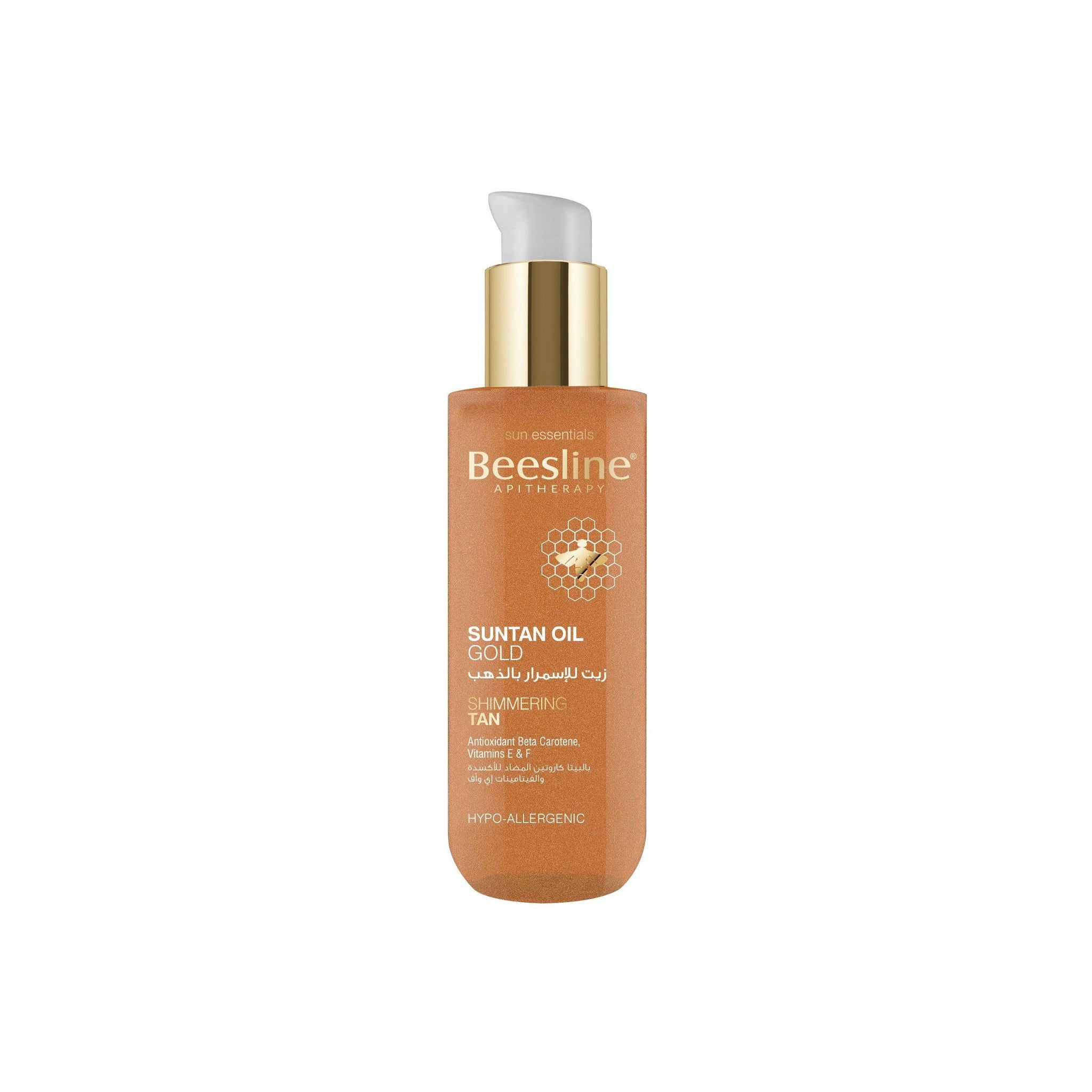 Beesline suntan oil gold Beauty Bounty