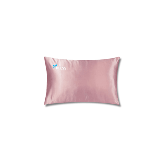 Bless satin pillowcase (Pink) - Beauty Bounty