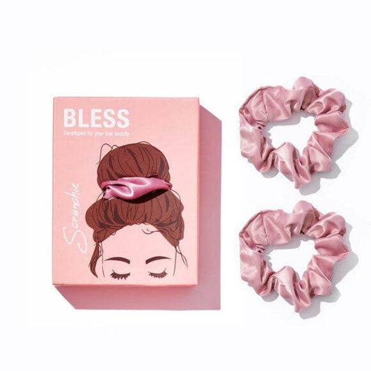 Bless Scrunchies Set Pink - Beauty Bounty