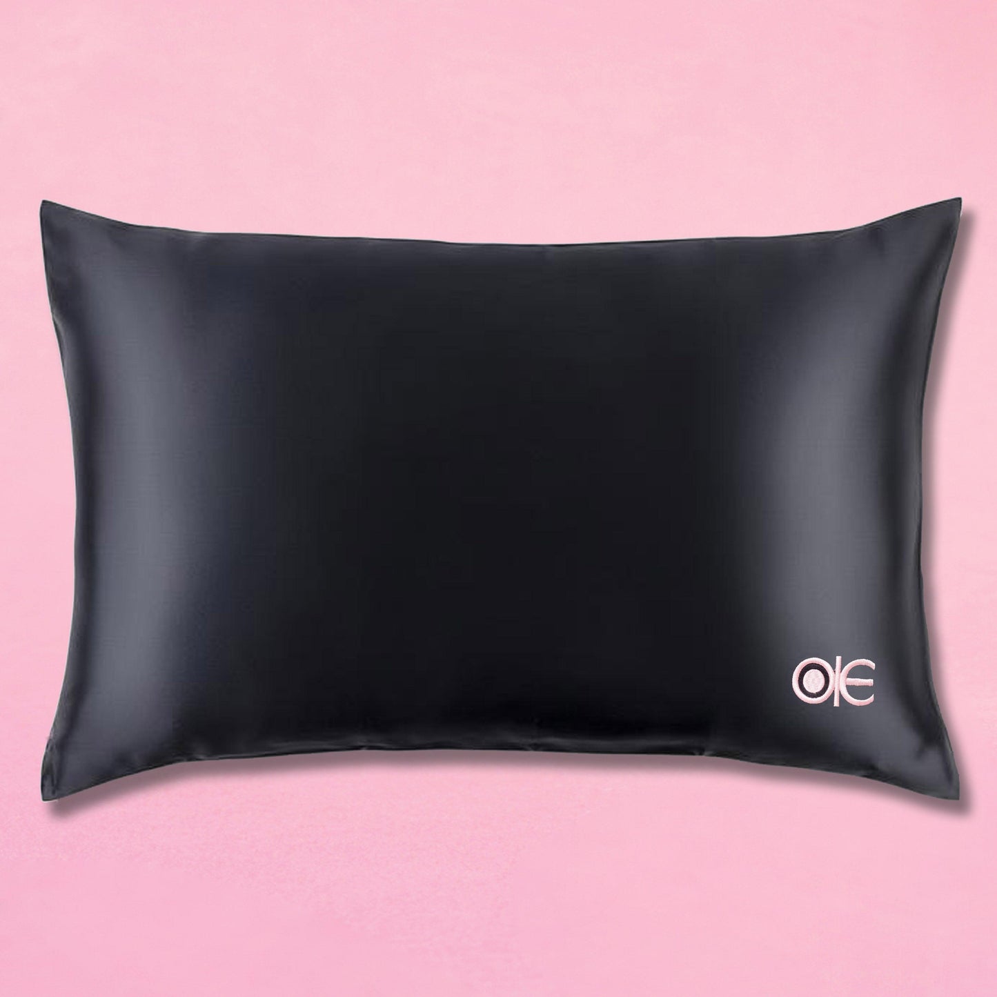 Braes Satin Pillow Case Black - Beauty Bounty