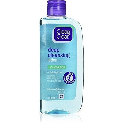 CLEAN & CLEAR deep cleansing lotion 200ML - Beauty Bounty
