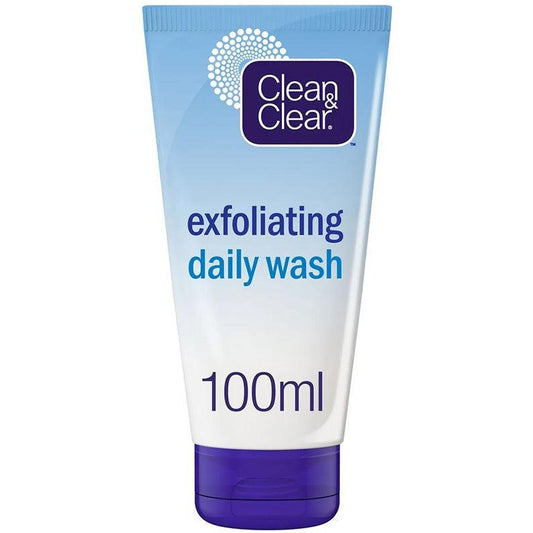 CLEAN & CLEAR Exfoliating Daily Wash 100 ML - Beauty Bounty