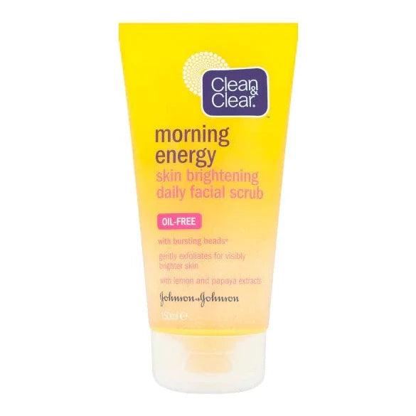 CLEAN & CLEAR Morning Energy Skin Brightening Daily Facial Scrub - Beauty Bounty