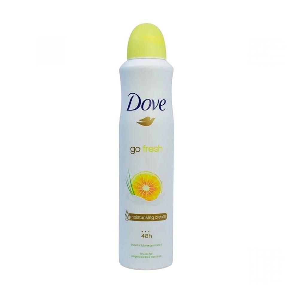 Dove Go Fresh Grapefruit & Lemongrass Deodorant Spray - Beauty Bounty