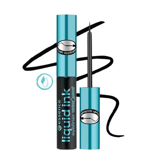 Essence Liquid Ink Eyeliner Waterproof 01 Black - Beauty Bounty