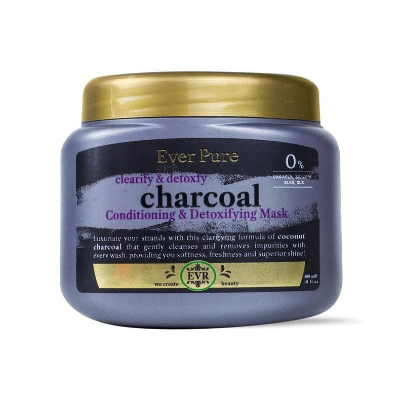 Ever Pure Charcoal Purifying Mask Hydration - 300ml - Beauty Bounty