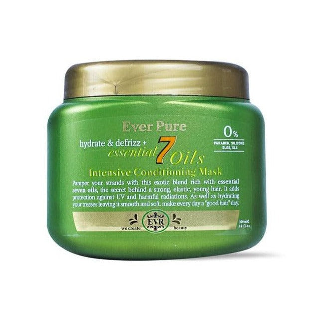 Ever Pure Essential Natural 7 Oils Mask Hydration - 300ml - Beauty Bounty