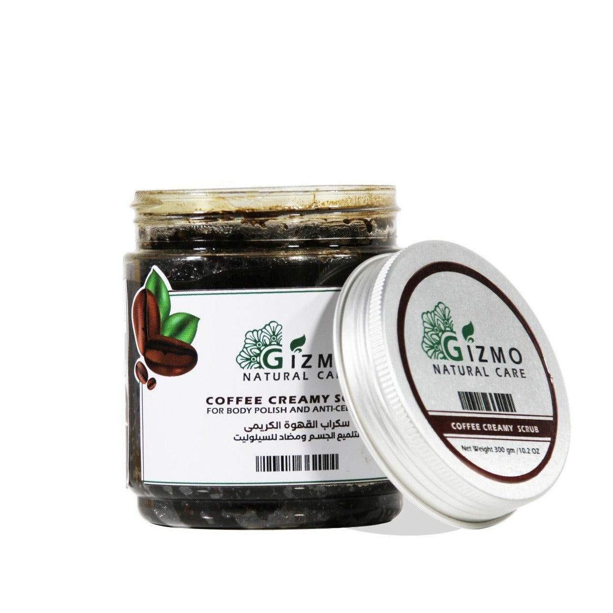 Gizmo Coffee scrub with shea butter and coconut oil 300 gm - Beauty Bounty