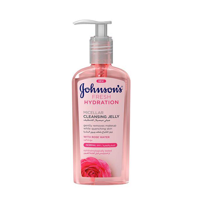 Johnsons Face Cleanser Fresh Hydration Micellar Cleansing Jelly Normal Skin - Beauty Bounty