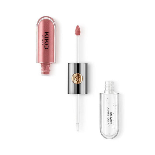 Kiko Liquid lipstick Unlimited Double Touch 120 Rosy Mauve - Beauty Bounty