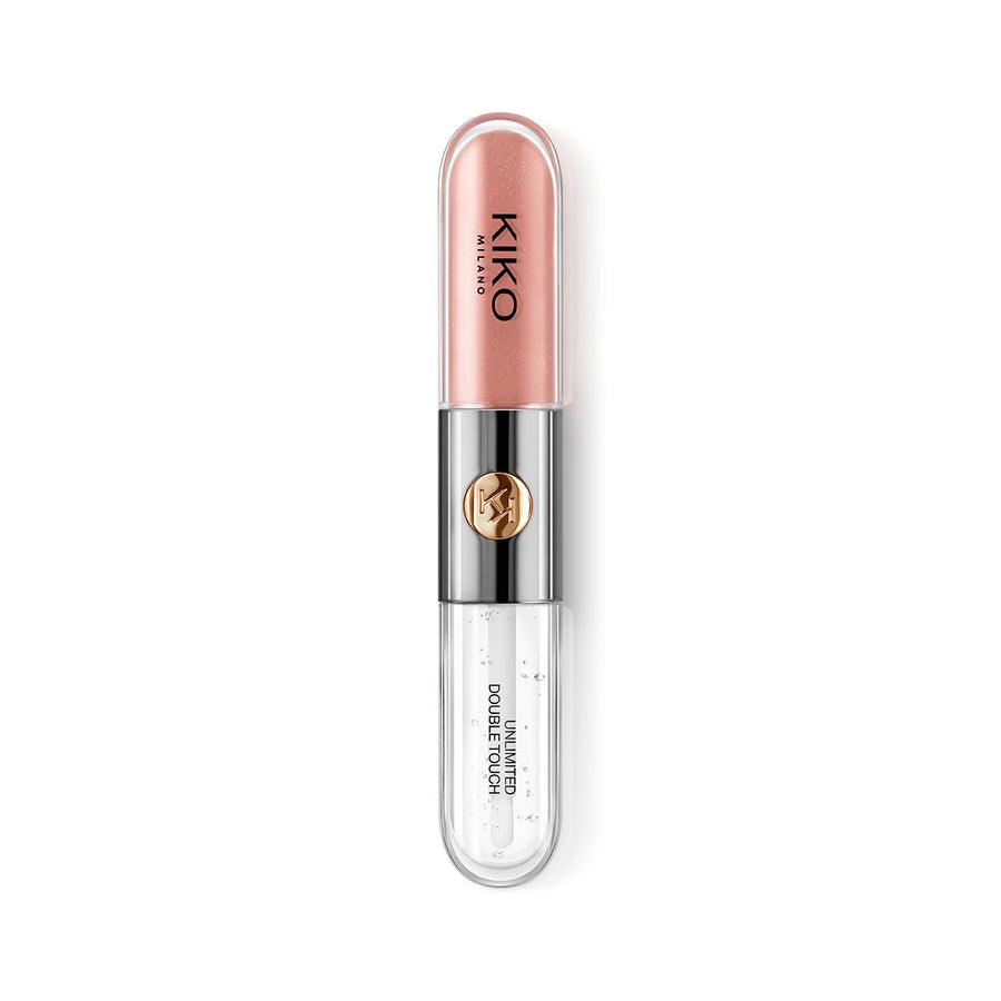 KIKO Milano Liquid lipstick Unlimited Double Touch 102 Satin Rosy Beige - Beauty Bounty