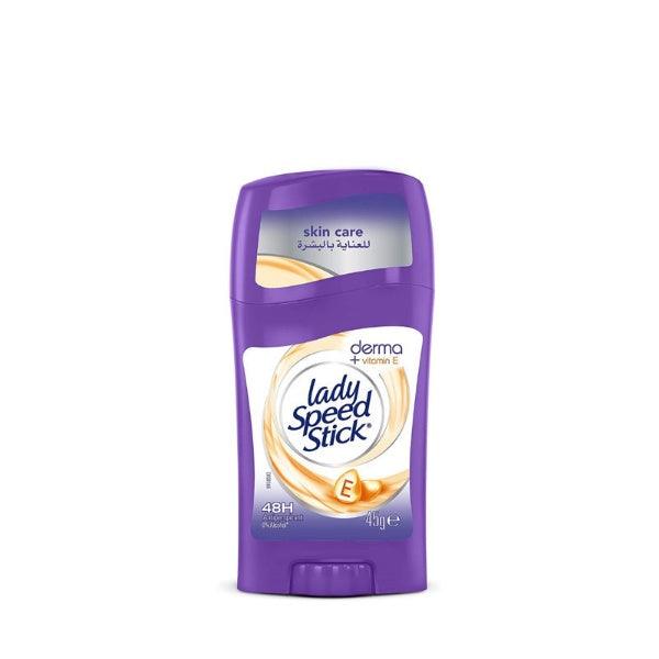 LADY SPEED STICK Antiperspirant Deodorant Stick Derma + Vitamin E 45g - Beauty Bounty