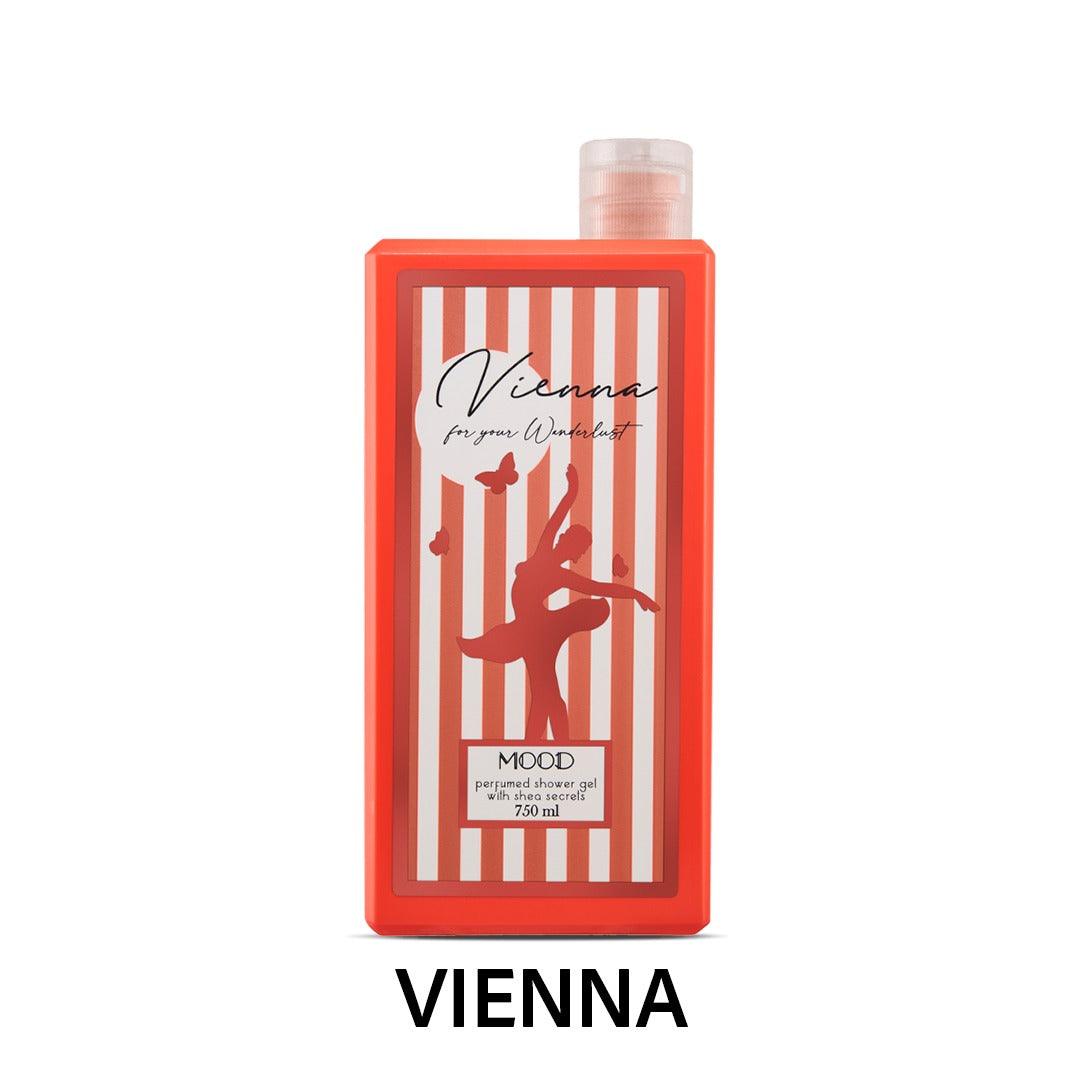 Mood Vienna Shower Gel with Shea butter 750 ML - Beauty Bounty