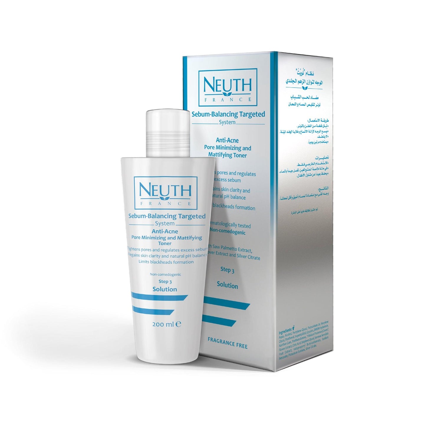 Neuth Anti-Acne Pore Minimizing and Mattifying Toner 200 ml (Acne-Prone Skin) - Beauty Bounty