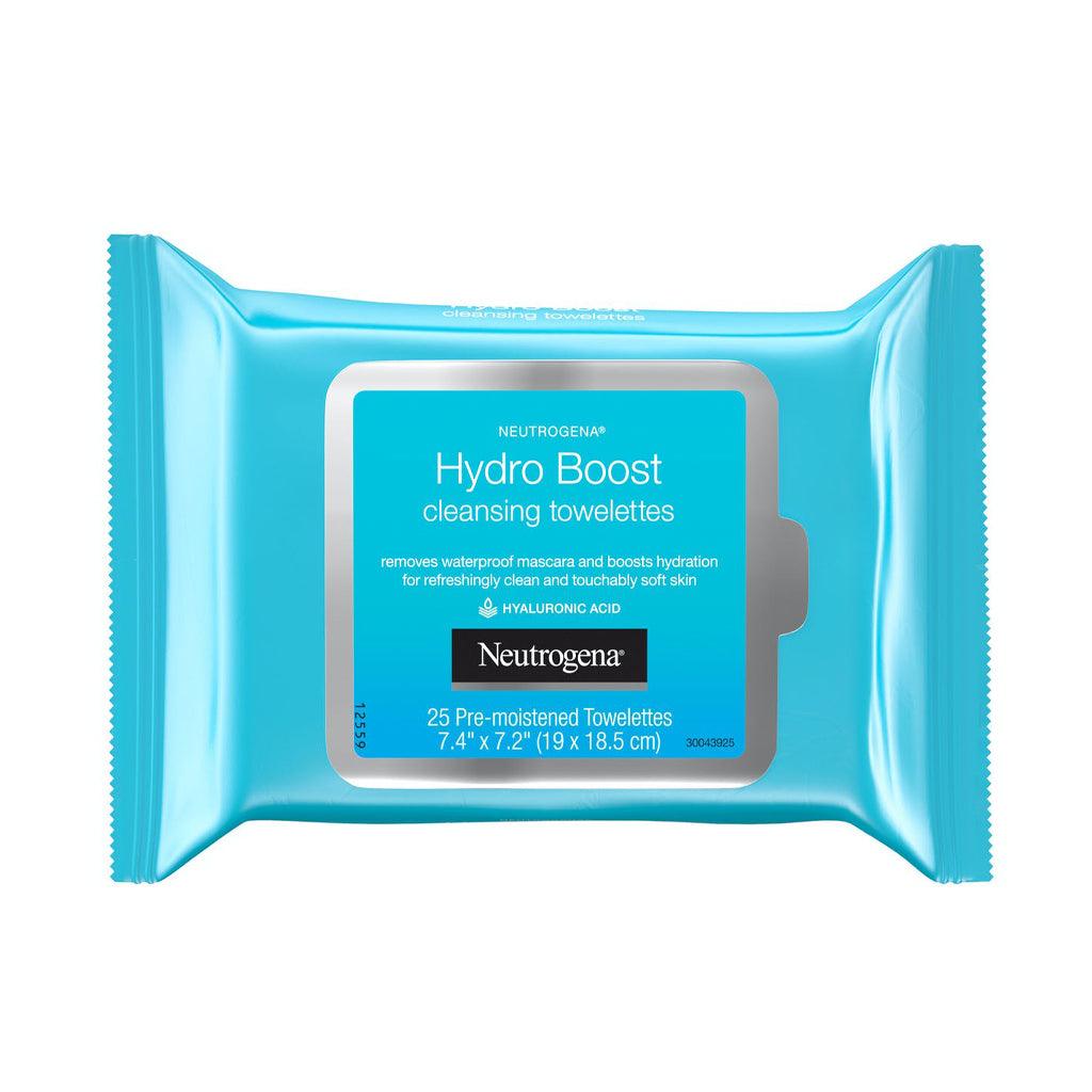 Neutrogena Hydro Boost Cleanser Facial Wipes - 25 Wipes - Beauty Bounty
