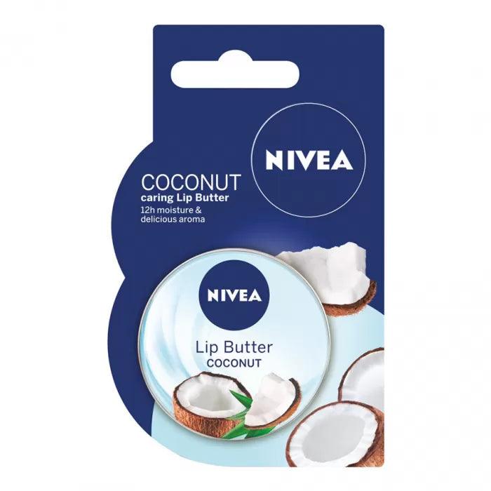 NIVEA Lip Butter Loose Tin Coconut - Beauty Bounty