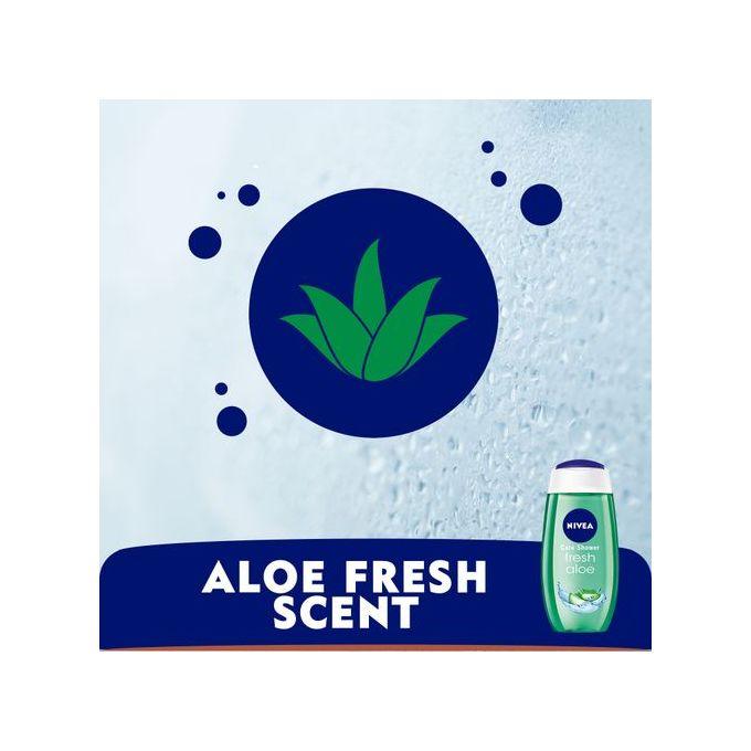 Nivea Shower Gel Fresh Aloe 250ml - Beauty Bounty