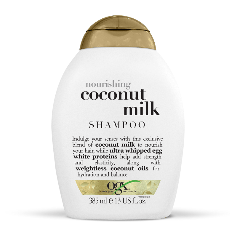 OGX Coconut Milk shampoo 385ml - Beauty Bounty