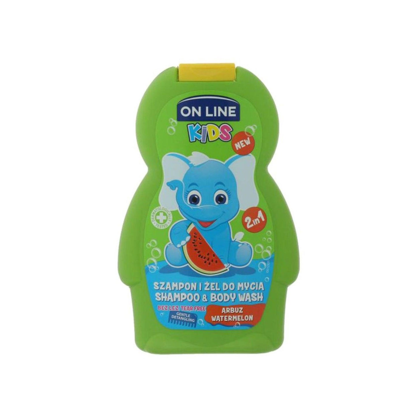 On Line 2 In1 Kids Shampoo And Body Wash With Watermelon - Beauty Bounty