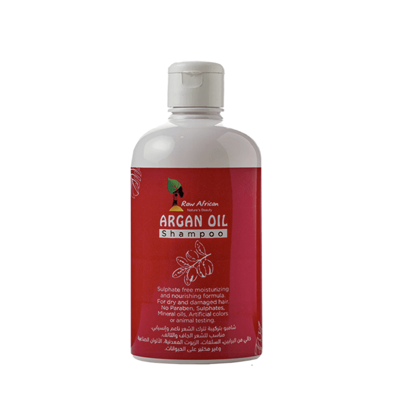 Raw African Argan Shampoo 500ml - Beauty Bounty