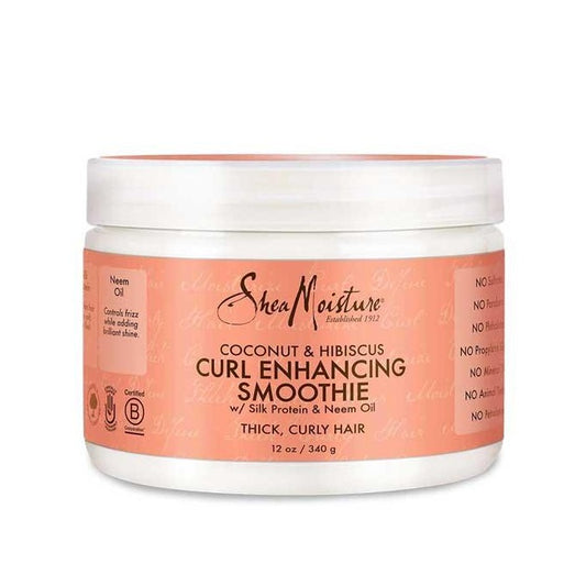 SheaMoisture COCONUT & HIBISCUS CURL ENHANCING SMOOTHIE 12OZ - Beauty Bounty