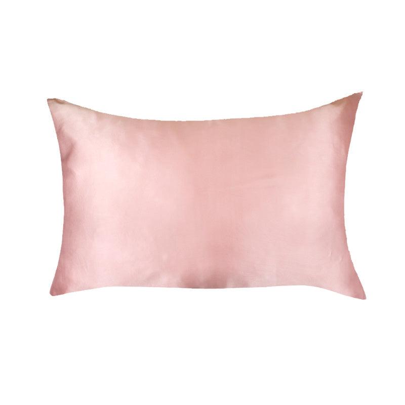 Sleek 100% Pure Silk Pillowcase - Light Peach - Beauty Bounty