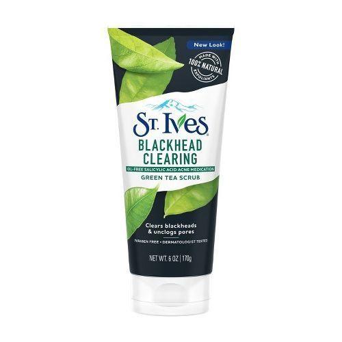 ST.IVES BLACKHEAD CLEARING GREEN TEA FACE SCRUB - Beauty Bounty