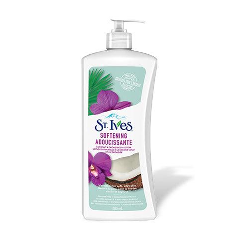 ST.IVES SOFTENING COCONUT & ORCHID BODY LOTION 621 ML - Beauty Bounty