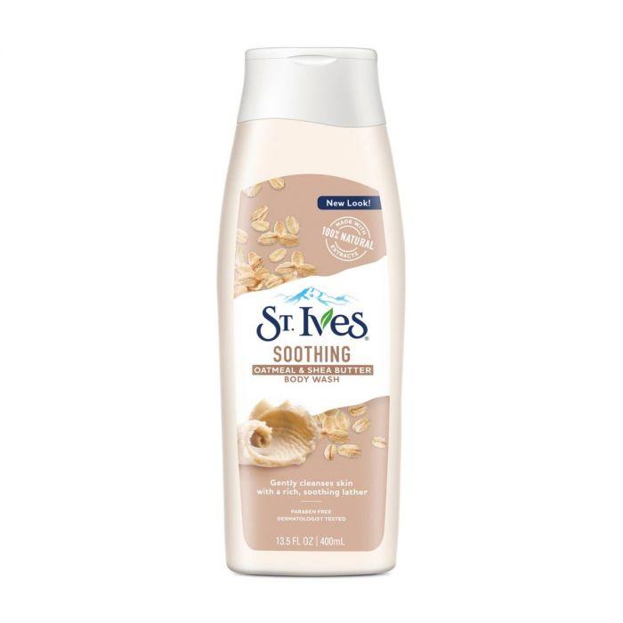 ST.IVES SOOTHING BODY WASH OATMEAL AND SHEA BUTTER 400 ML - Beauty Bounty